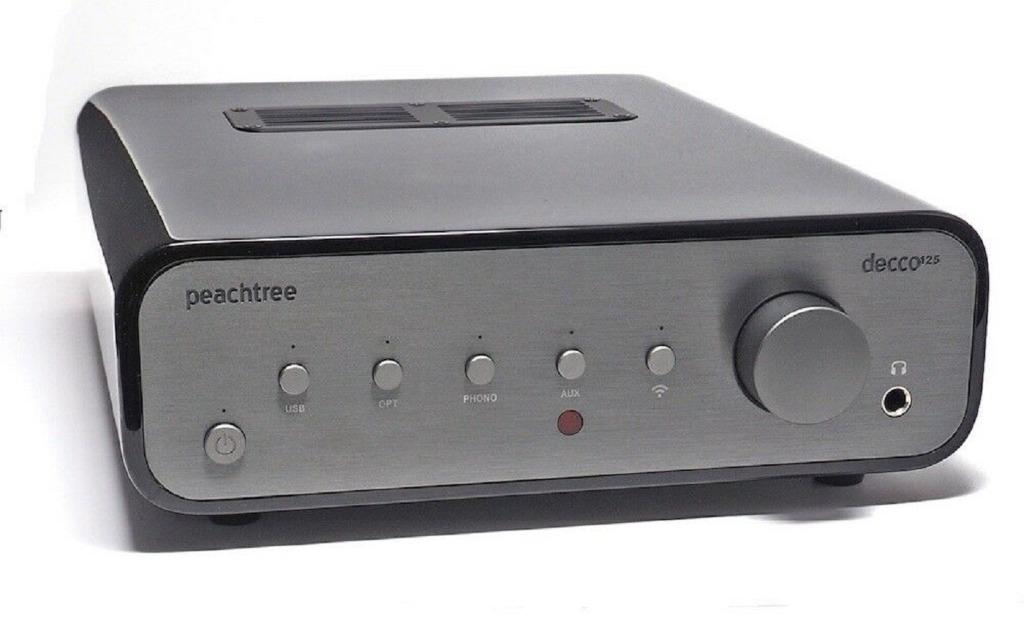 Peachtree Audio Decco125 SKY、120W x2、網路串流、綜合擴大機 - DAC解碼 - 亮黑色 照片瀏覽 1