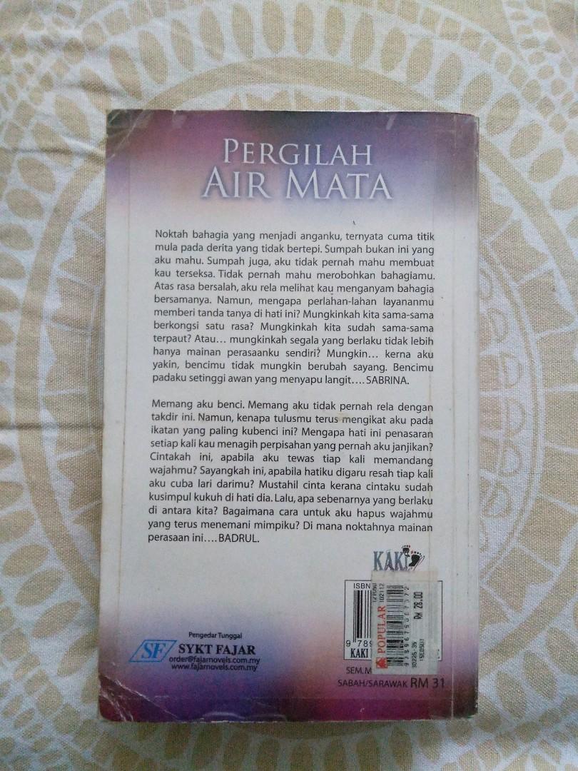 Pergilah Air Mata By Hanni Ramsul Kakinovel Books Stationery Books On Carousell