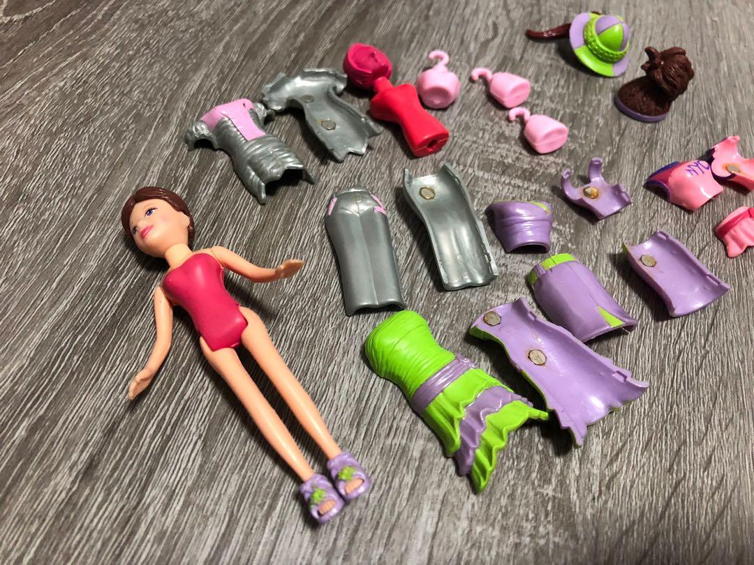 Polly pocket magnetic clothes store