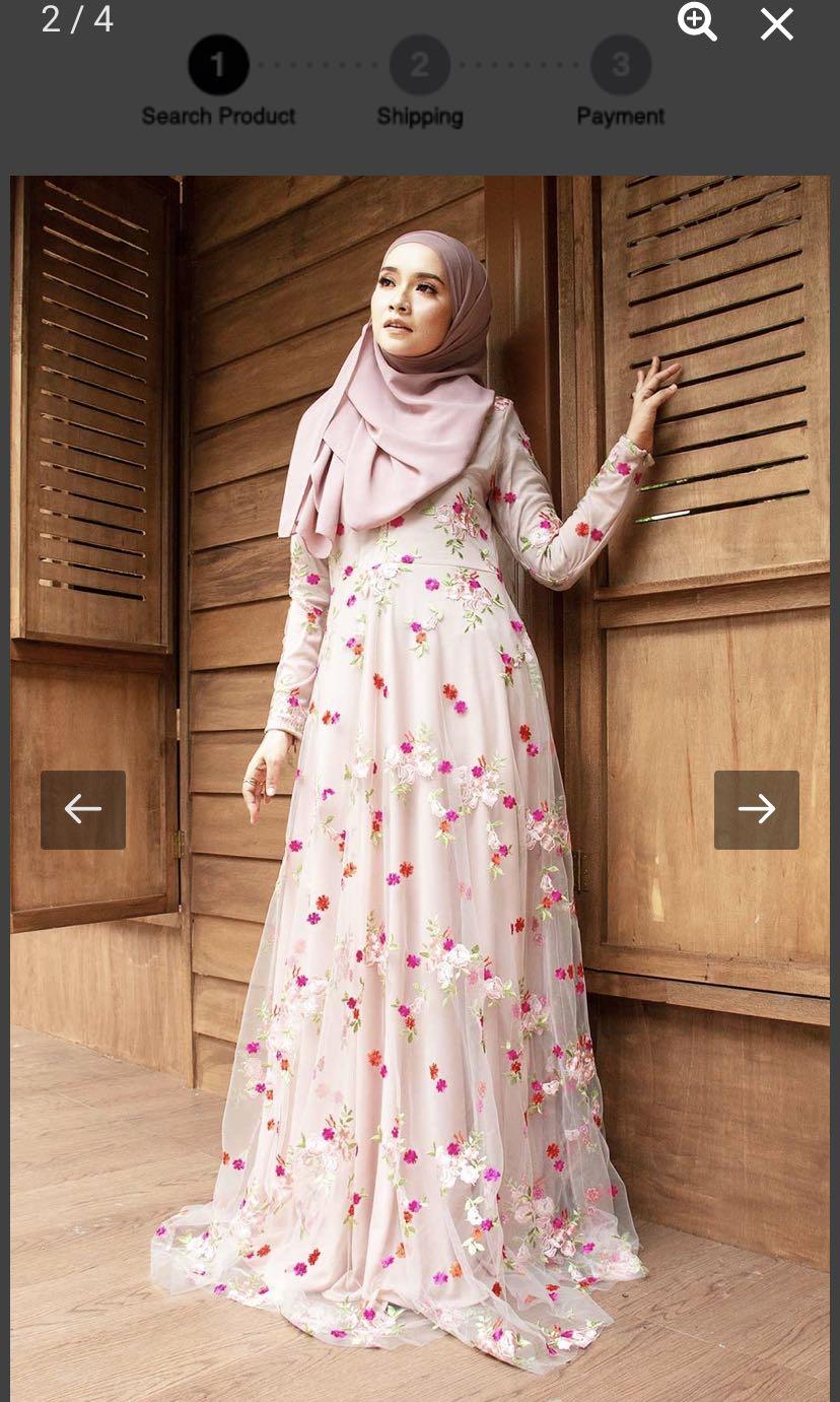 Dress muslimah princess cut new arrivals
