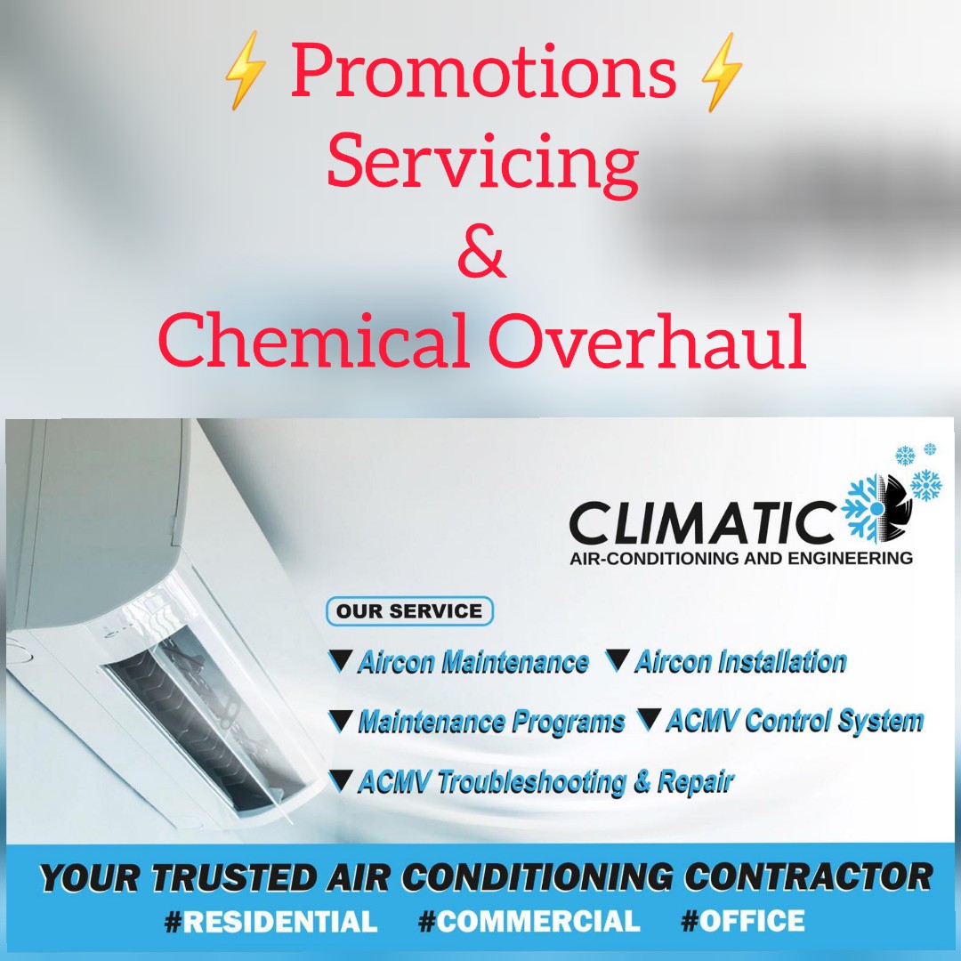 **Promotion For Aircon Servicing**
