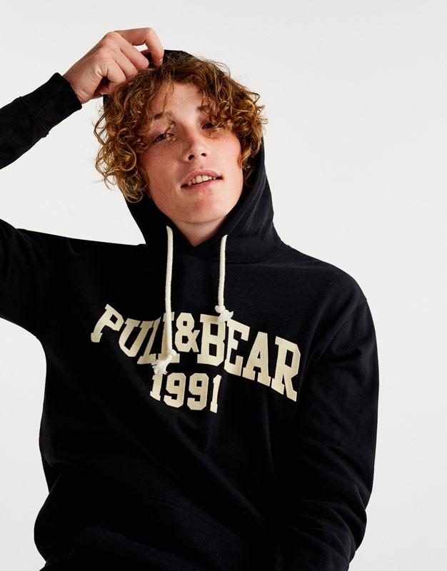 Pull&bear 1991 hoodie hotsell