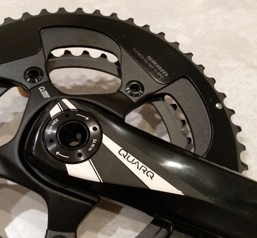 Quarq power ready crankset outlet