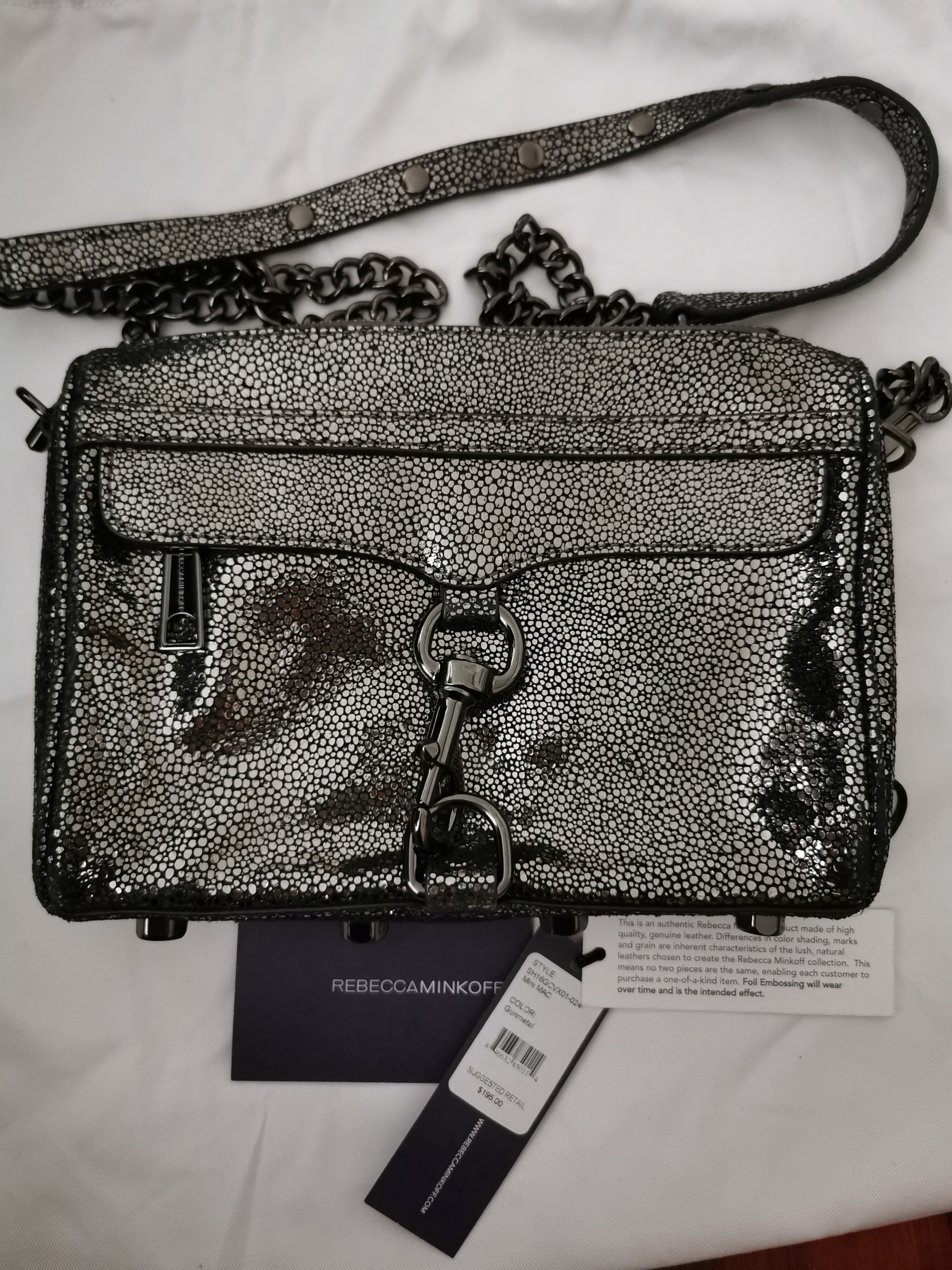 Rebecca minkoff sale mini mac suede