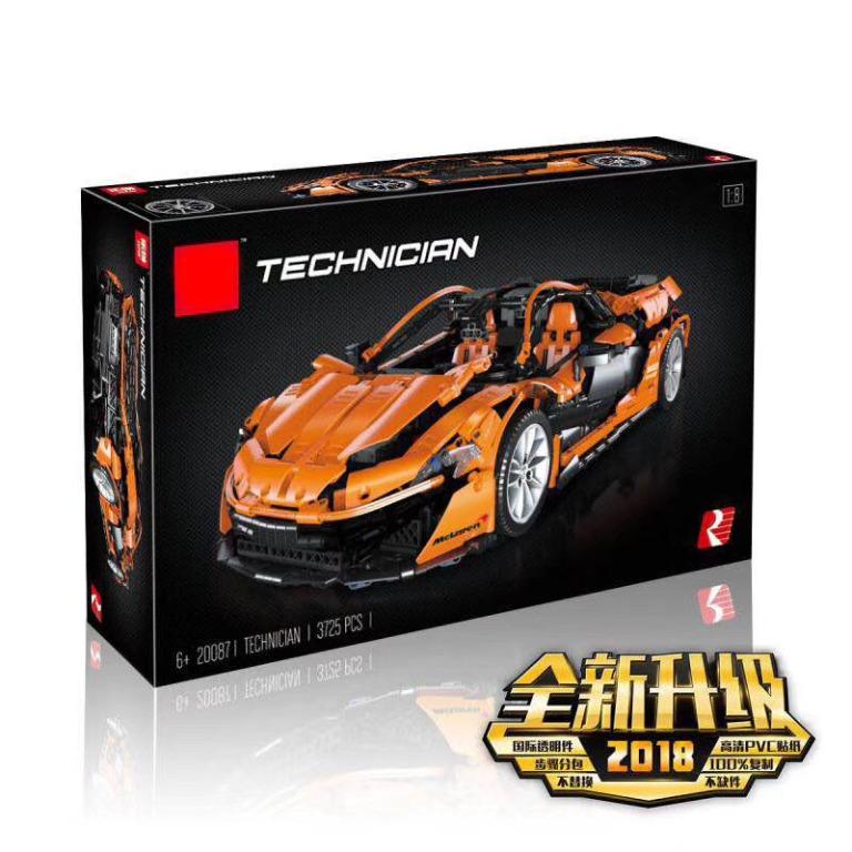 Re Launched China Brand Technic Mclaren P1 Hypercar 1 8 Toys