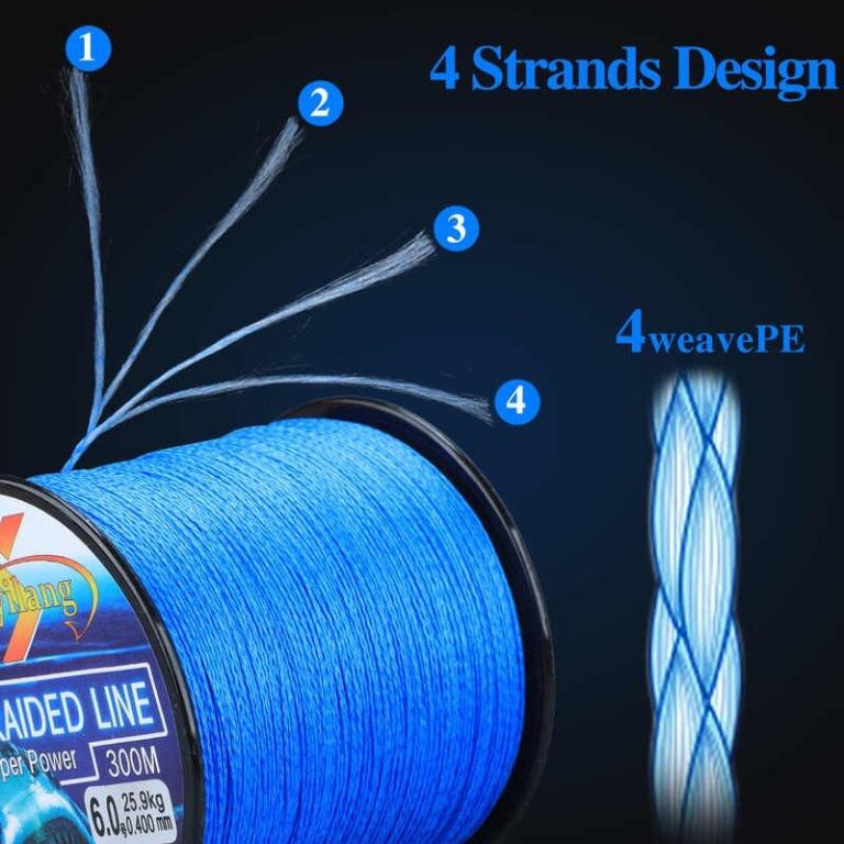 PROBEROS Fishing Line 300m 8 Strands PE Braided Tali Benang Pancing Fishing  8X Braided