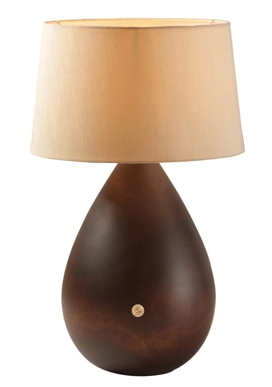 Solid Wood Table Lamp With Dimming Control Furniture Home Decor Lighting Supplies On Carousell