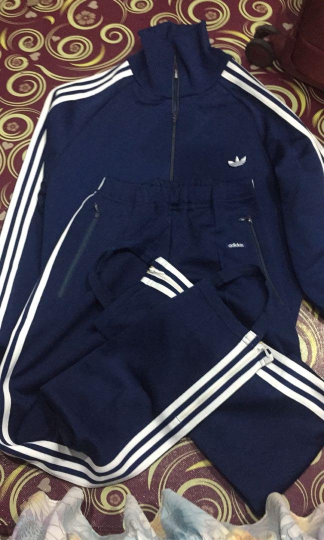 Sweater Adidas Vintage sepasang Men s Fashion Tops Sets