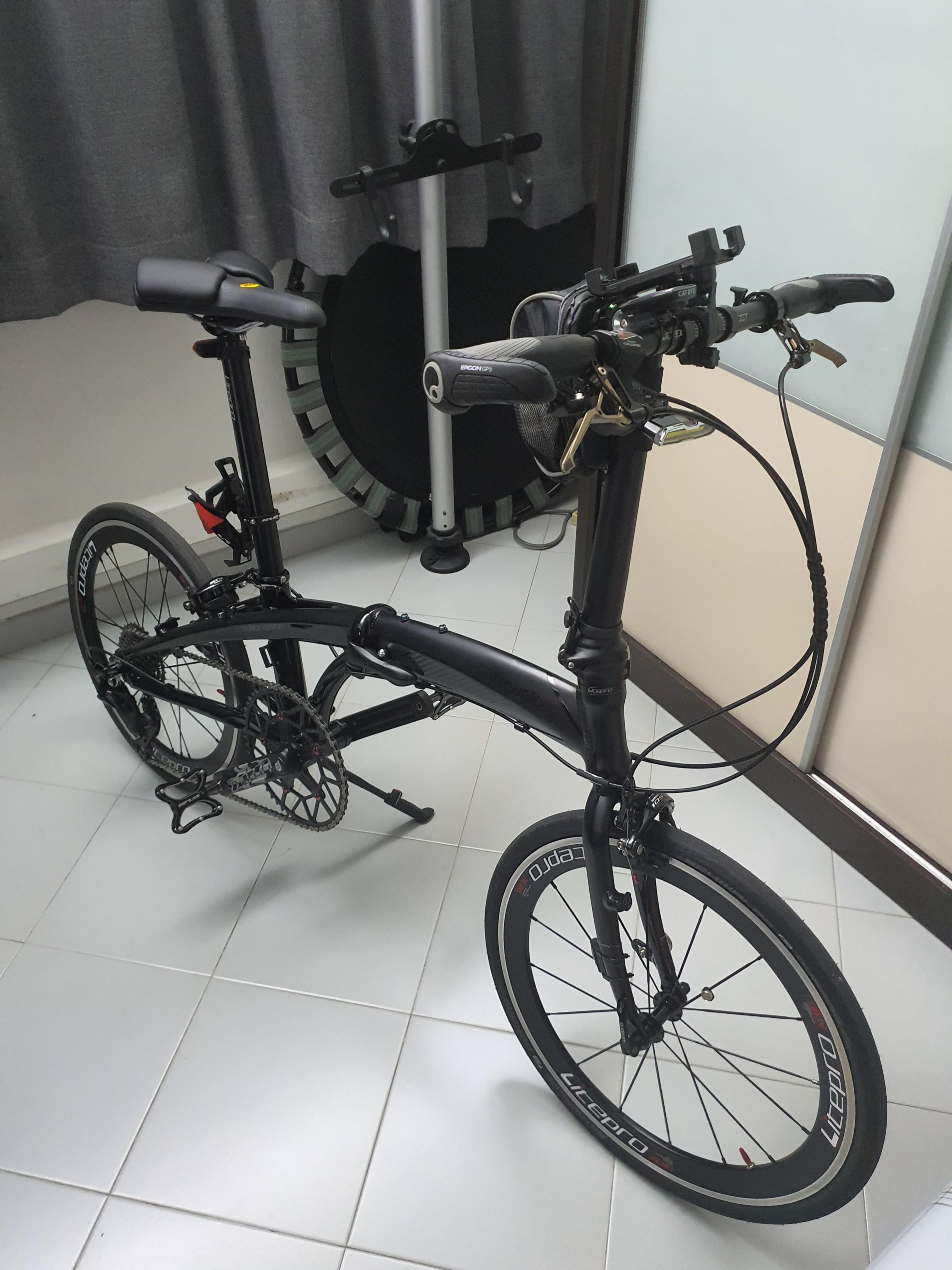 travelo folding bike review