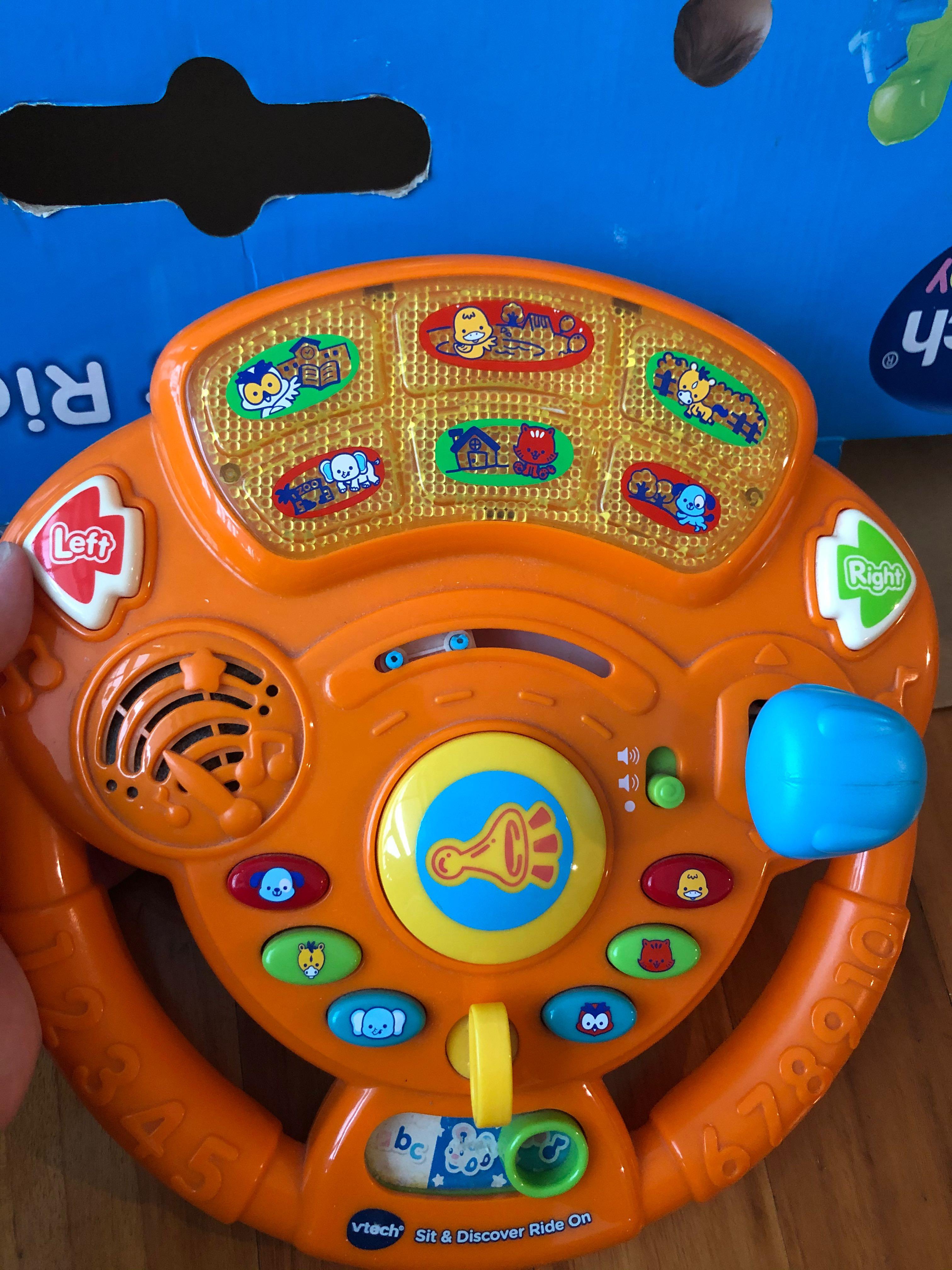 Vtech sit and discover discount ride on