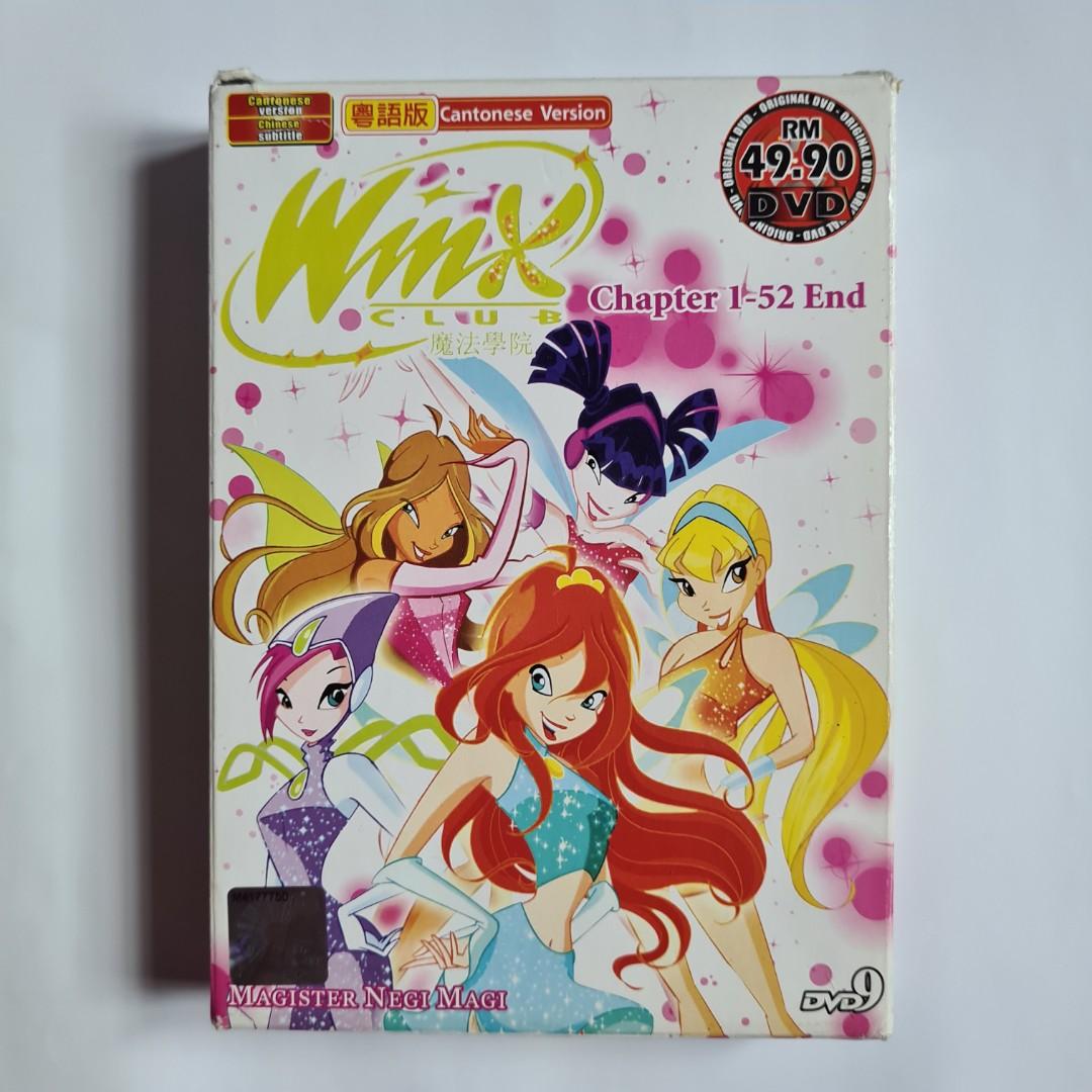 Winx Club (Season 1 - All Episodes), Hobbies & Toys, Music & Media, Cds &  Dvds On Carousell