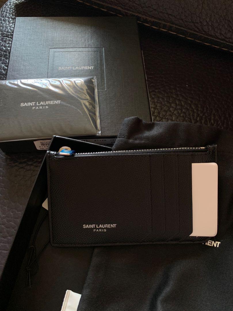 Ysl Saint Laurent Card Holder 卡包卡套銀包wallet 名牌 袋 銀包 Carousell