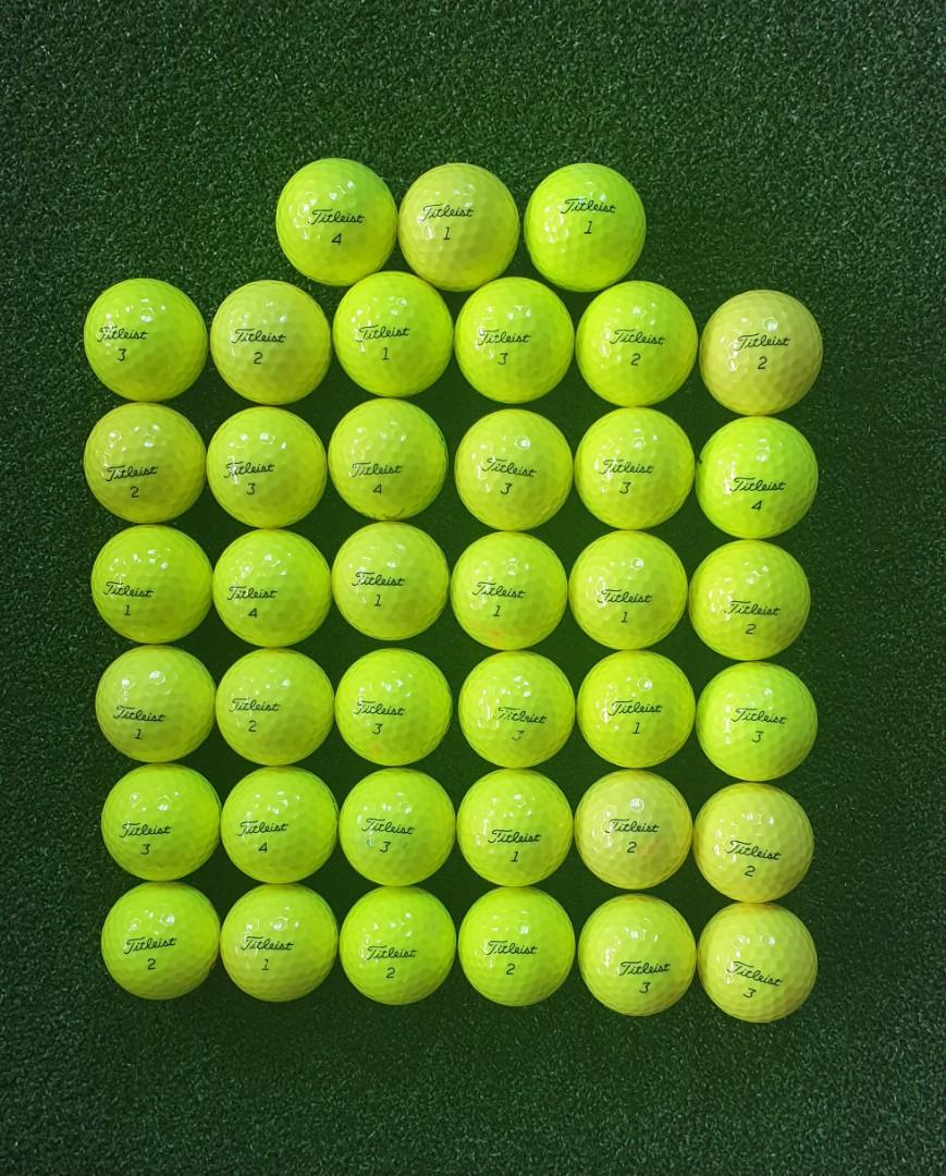 Used yellow titleist golf balls Sale