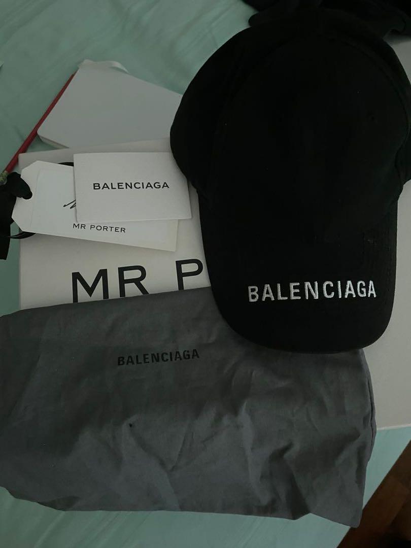 Balenciaga hotsell embroidered cap