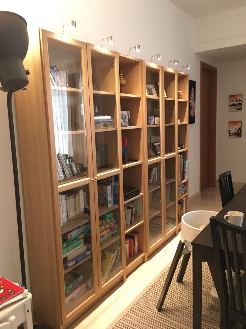 Billy Bookcase Led Cabinet Lighting Urshult Furniture