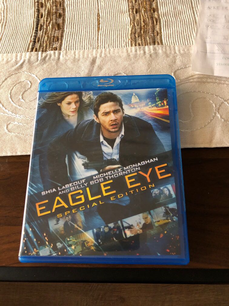 Blu Ray Movies Eagle Eye Music Media Cds Dvds Other Media On Carousell