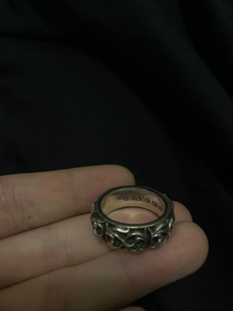 Chrome hearts eternity vine cheap band ring