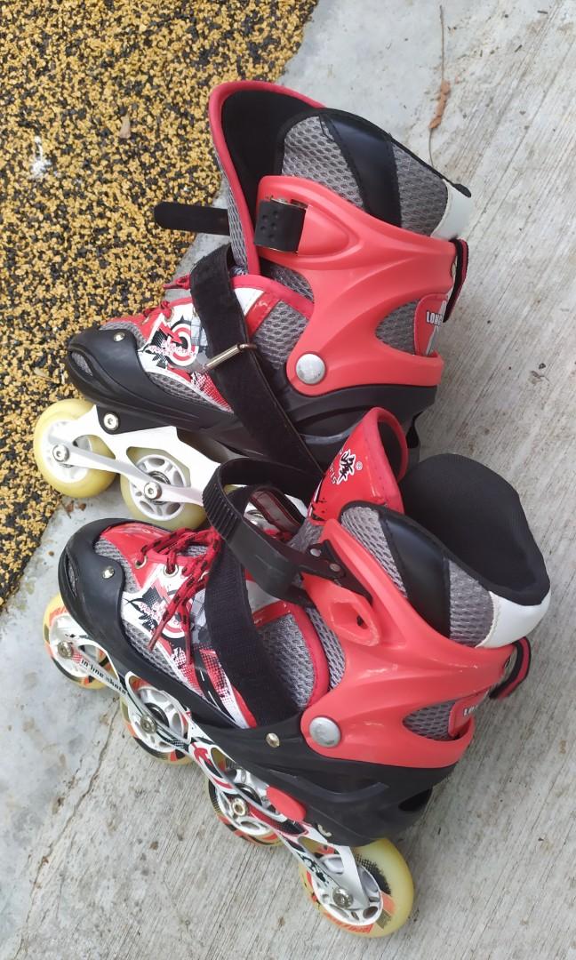 Inline skating (Category: Water Sports) located in Singapore. Submitted by snumer.040813 (Listing ID 1000047244, Image 2). Description: size 35-38. I also have another pair exactly the same but 32-35 Good for beginners. deal at 650110 or nearby MRTs from bukit batok..