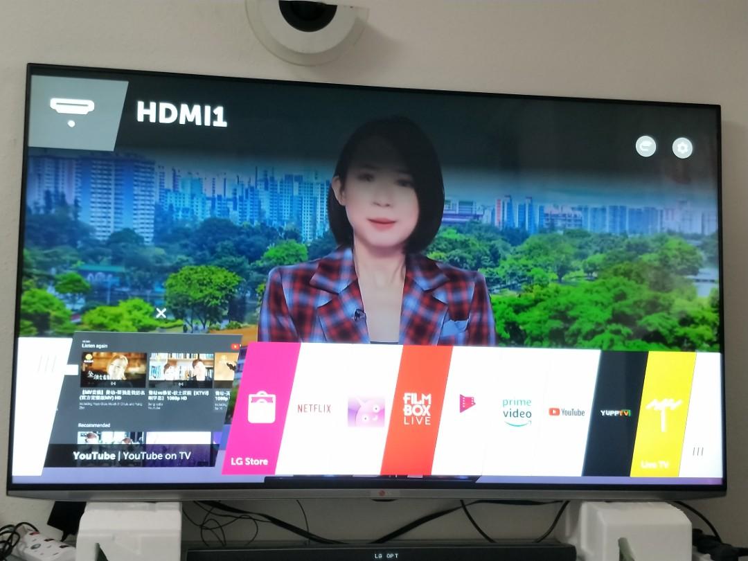 Lg 65 Inch 4k Uhd Smart Led Tv Home Appliances Tvs Entertainment Systems On Carousell