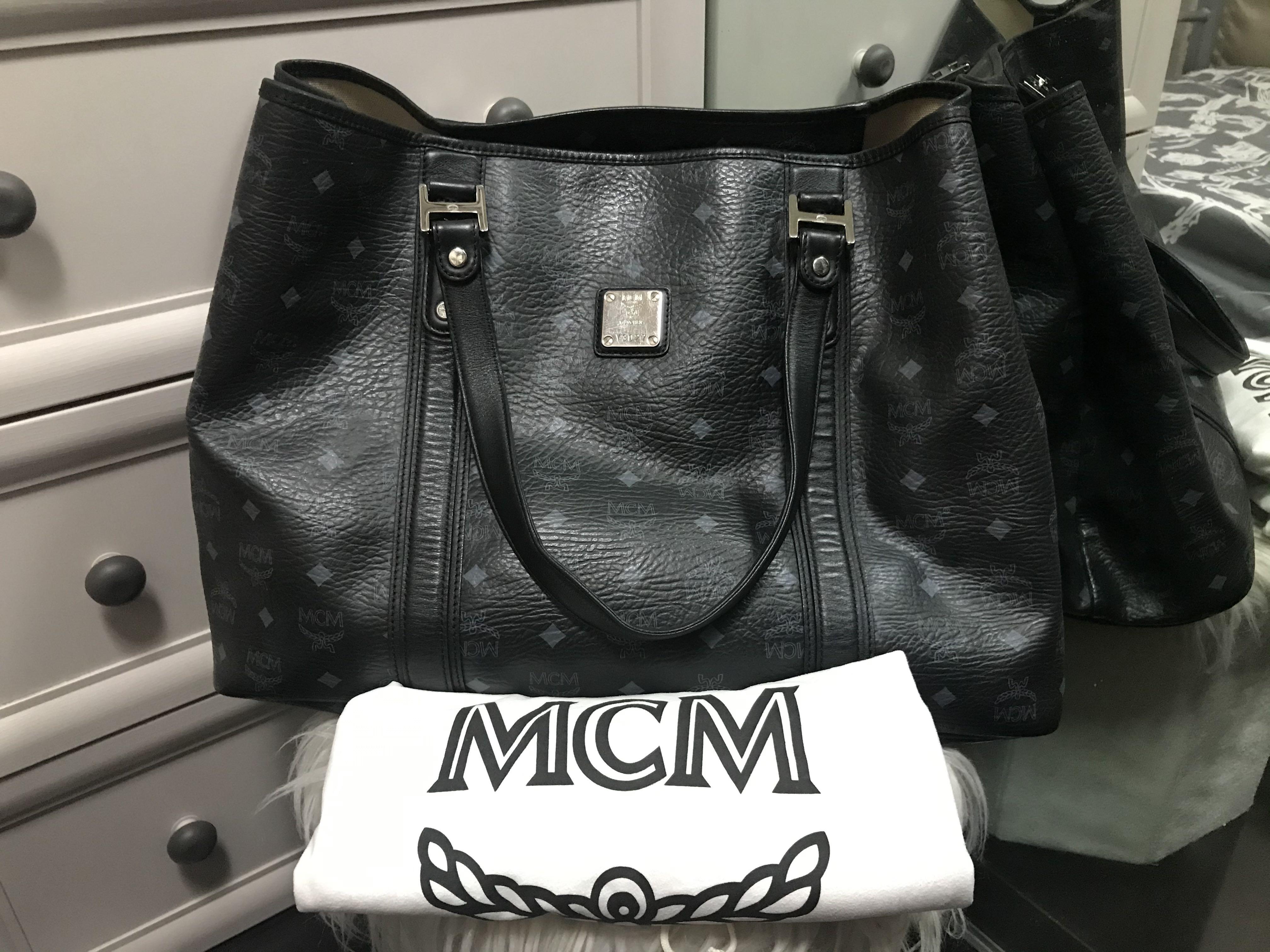 mcm big tote bag