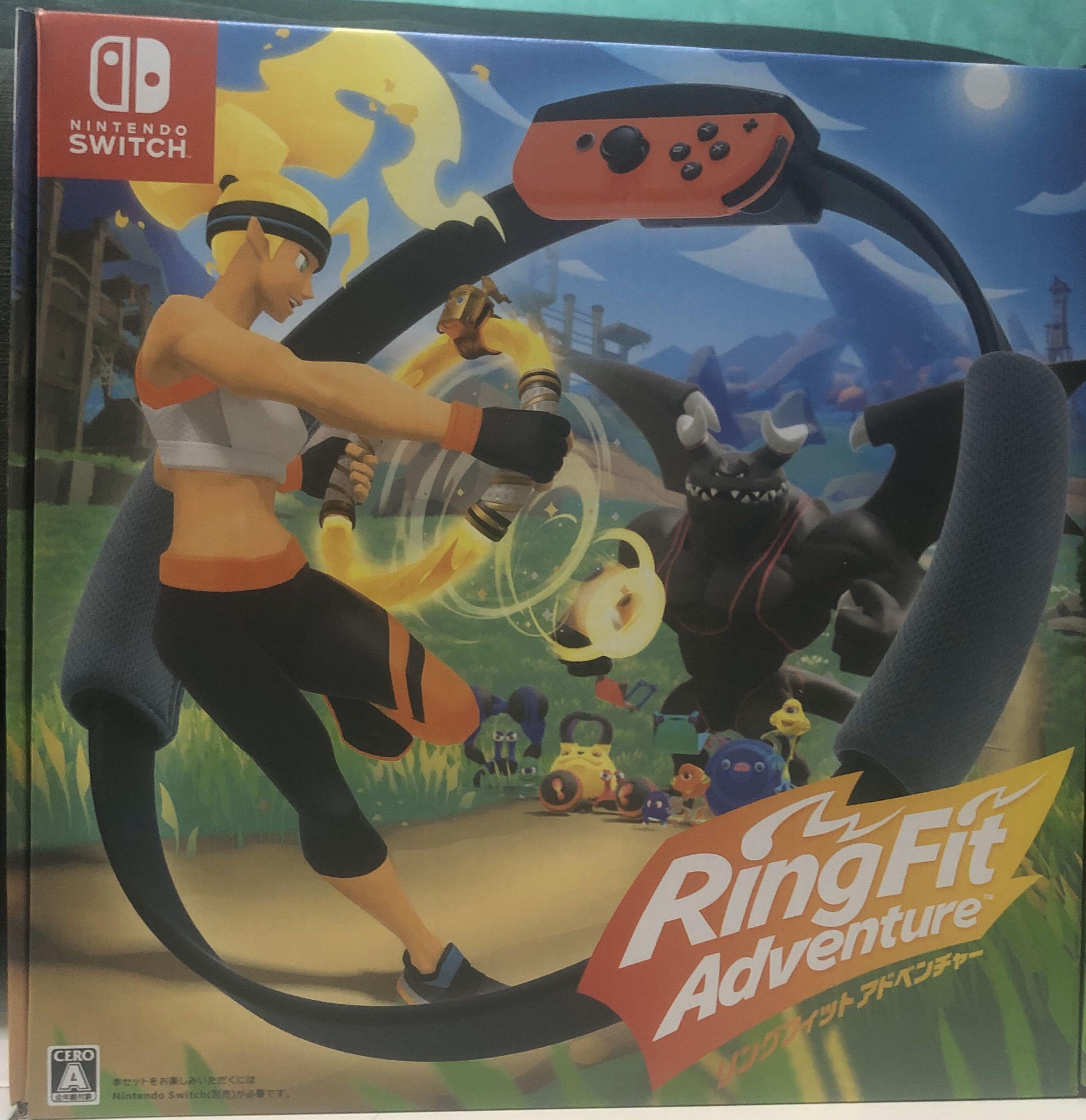 Nintendo Switch Ring Fit Adventures Brand New No Game Toys