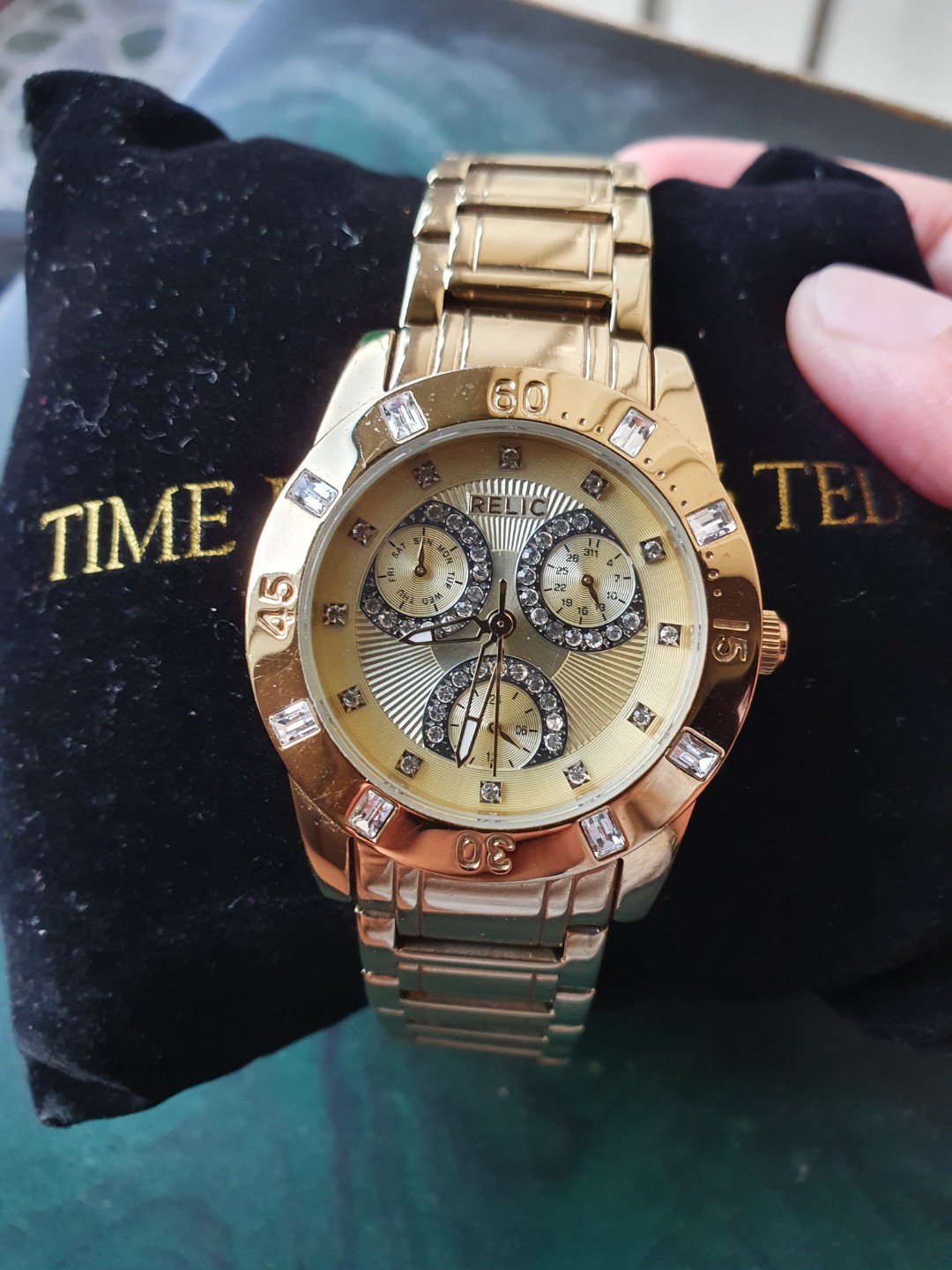 Relic Womens Gold Watch, Women's 