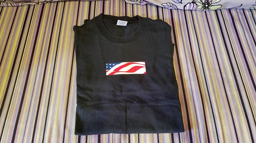 Supreme 911 box logo tee tyson kate moss Nasty Nas