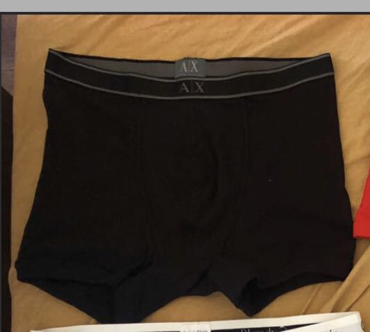 Armani Exchange AX L size boxer underwear, Men's Fashion, Bottoms, New ...