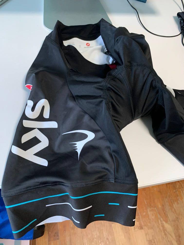 Castelli team sky bib shorts sale