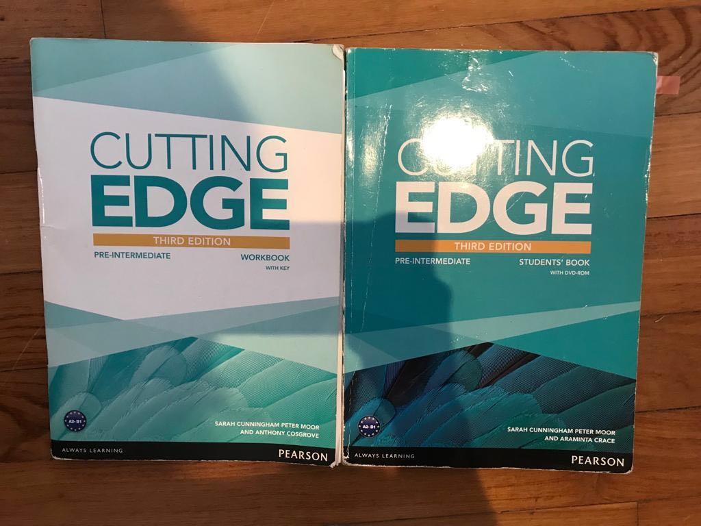 Cutting Edge Third Edition Pre Intermediate Student S Book And Workbook Books Stationery Textbooks Professional Studies On Carousell