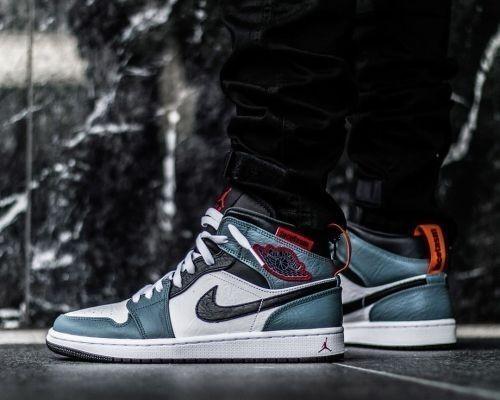 Nike X Facetasm Jordan 1 Mid Fearless Men S Fashion Footwear Sneakers On Carousell