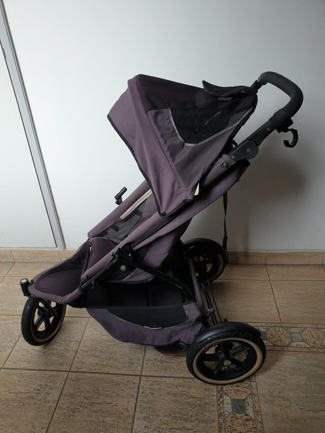 FREE Phil and Ted Double Pram with raincover Babies Kids Going Out Strollers on Carousell