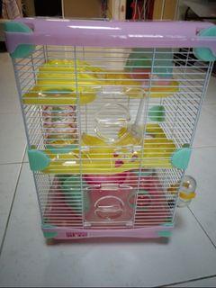 Hamster Cage (Including hamster carrier)