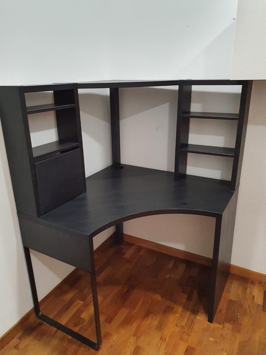 Ikea Micke Corner Workstation Furniture Tables Chairs On Carousell