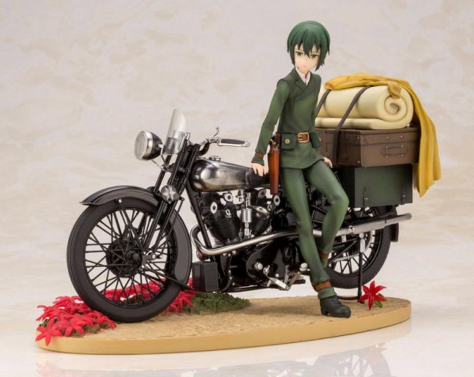 Kino Hermes Kino No Tabi Kotobukiya Authentic Anime Scale Figure With Bonus Toys Games Toys On Carousell
