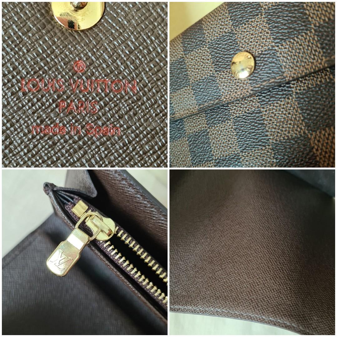 Louis Vuitton, Bags, Louis Vuitton Damier Azur Portefeuille Alexandra  Wallet N6368 Lv Auth Ar8230