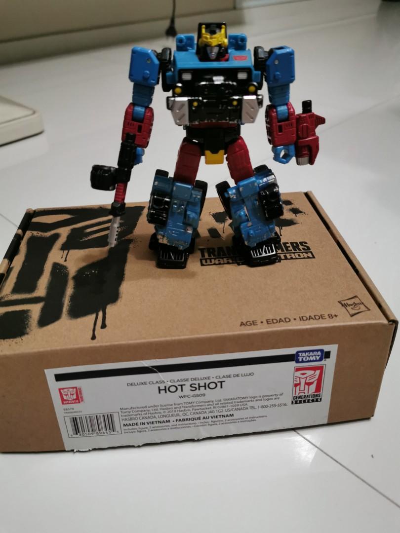 Transformers war for cybertron siege hot shot, Toys & Games, Bricks & Figurines on Carousell