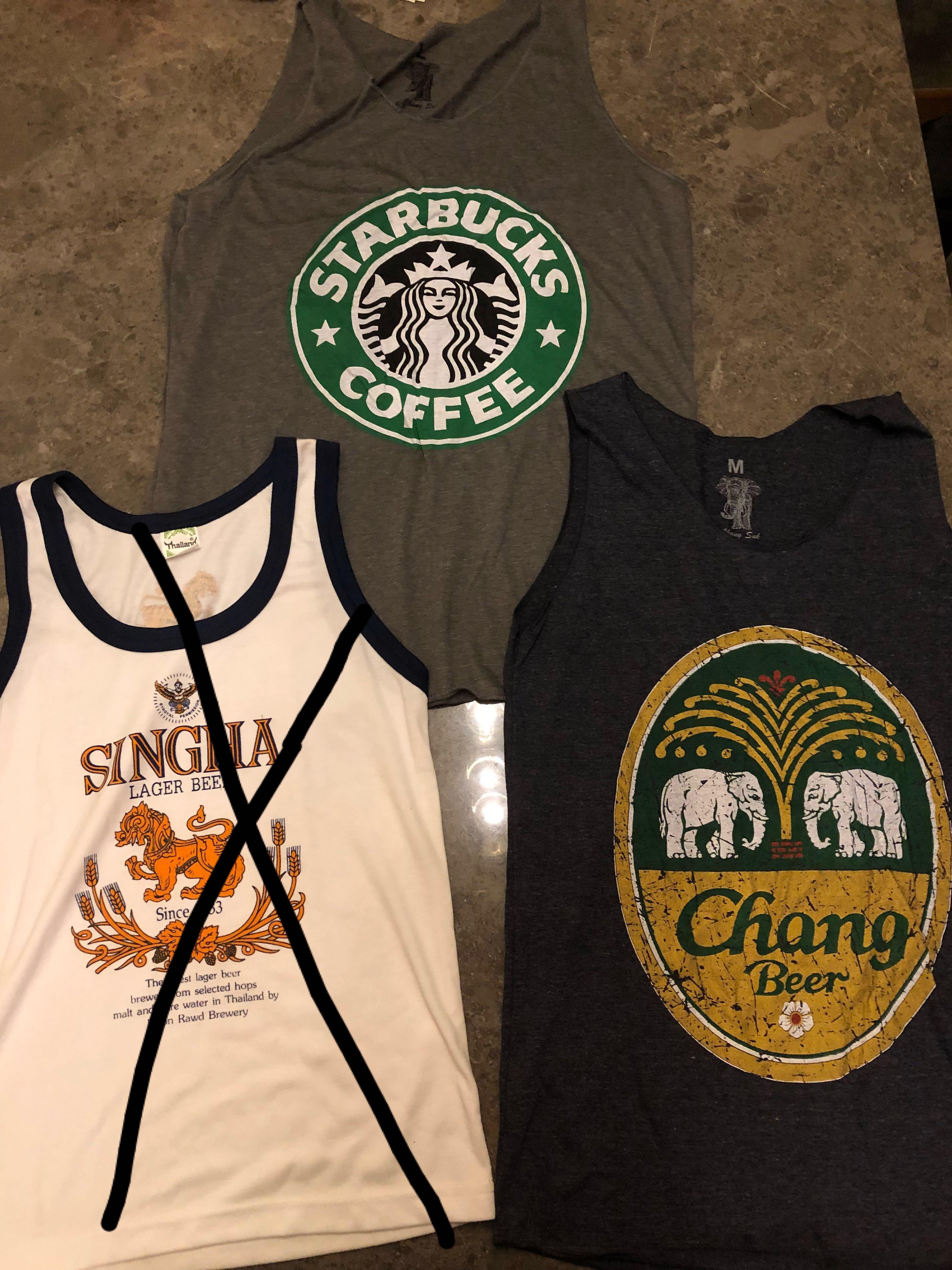 Assorted Singlets (Category: Tshirts & Polo Shirts) located in Singapore. Submitted by haithsaoj (Listing ID 1000035156, Image 1). Description: All sized M One for $5 Two for $8.
