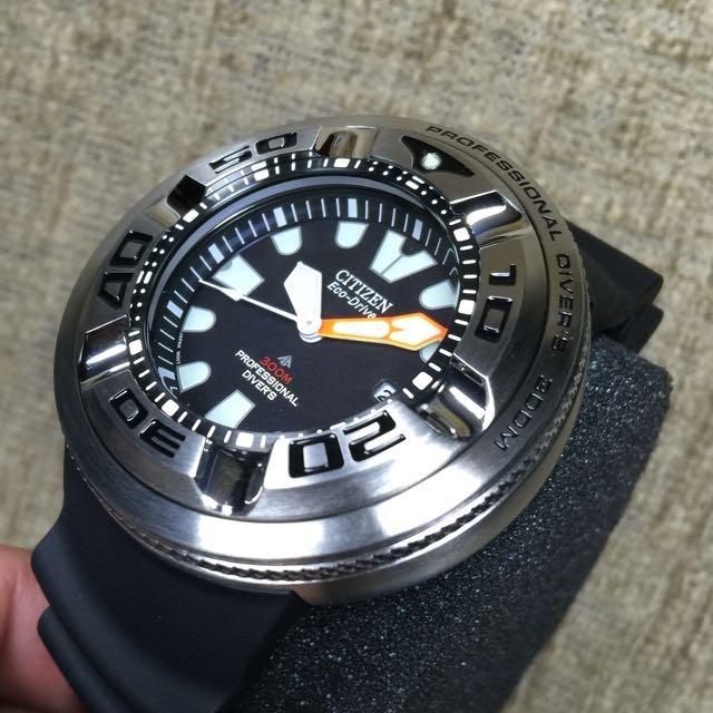 Ecozilla Brand New Citizen Promaster Eco Drive 300m Wr Scuba Divers Bj8050 08e With Toolbox Style Promaster Box Men S Fashion Watches On Carousell