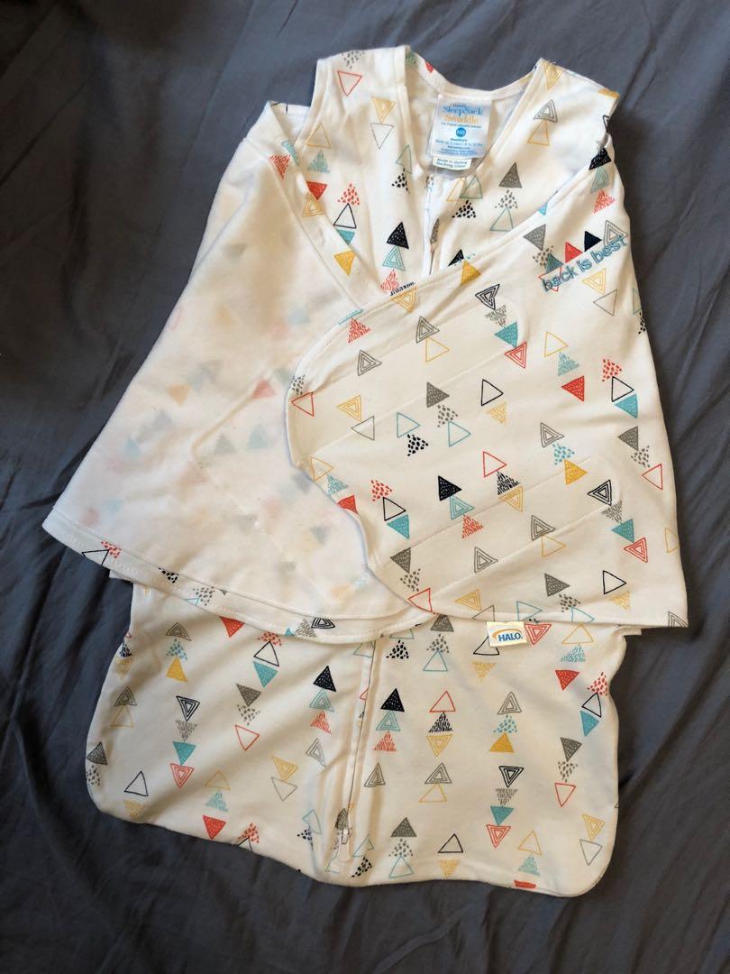 全新Halo newborn sleep sack, 兒童＆孕婦用品, 嬰兒及小童流行時尚 Carousell