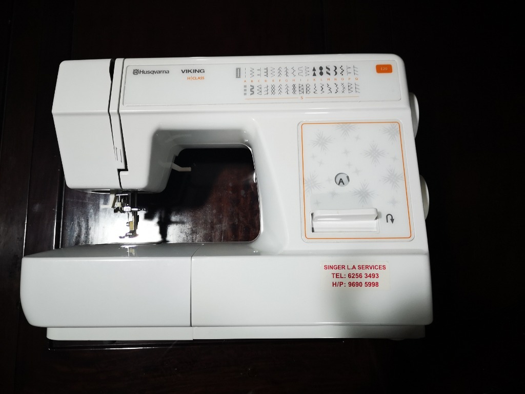 Husqvarna Viking h Class E20 sewing machine, TV & Home Appliances