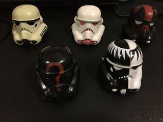 Star Wars- storm trooper mini helmet display