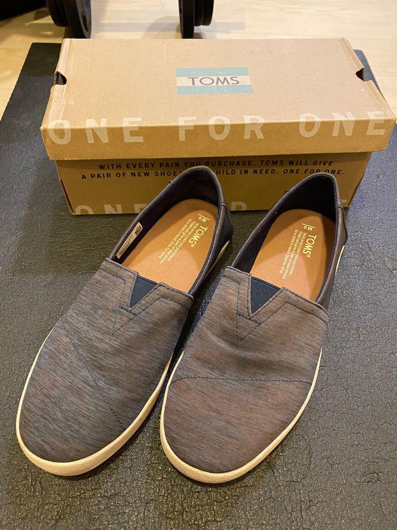 TOMS Avalon Navy Nylon Melange US9