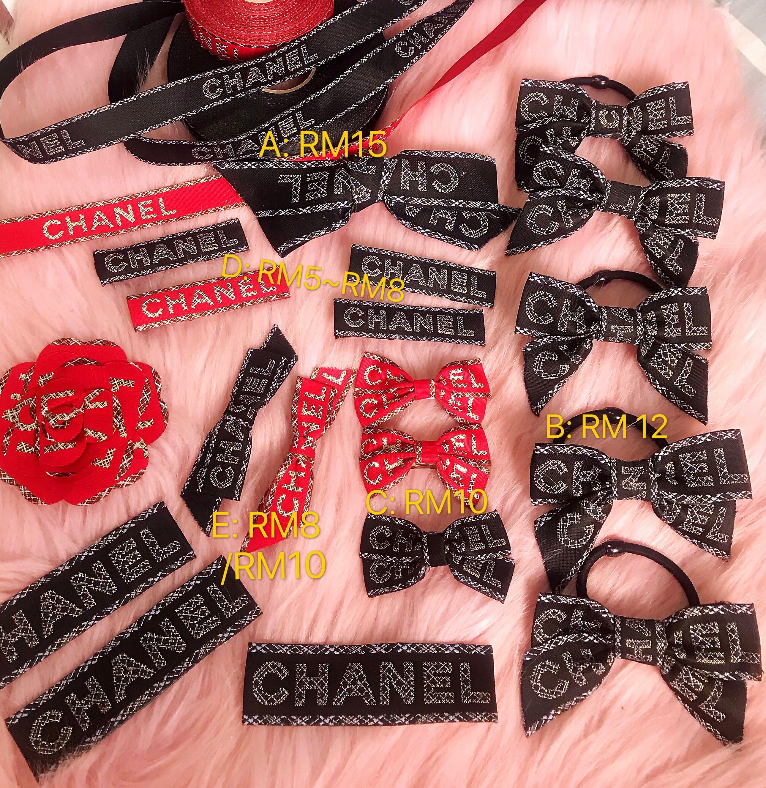 Chanel ribbon diy accessories, Luxury, Accessories on Carousell