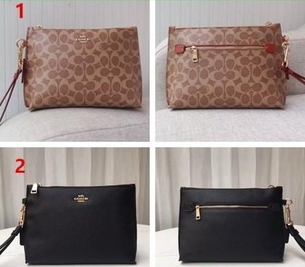 ??COACH F72394, F68332: CHARLIE POUCH, Luxury, Bags & Wallets on Carousell