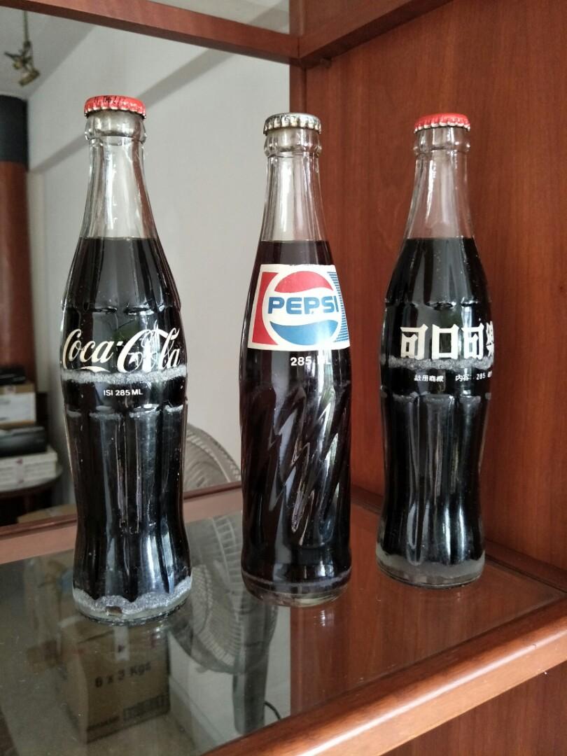 Coca Cola Pepsi Bottles Vintage Collectibles Vintage Collectibles On Carousell