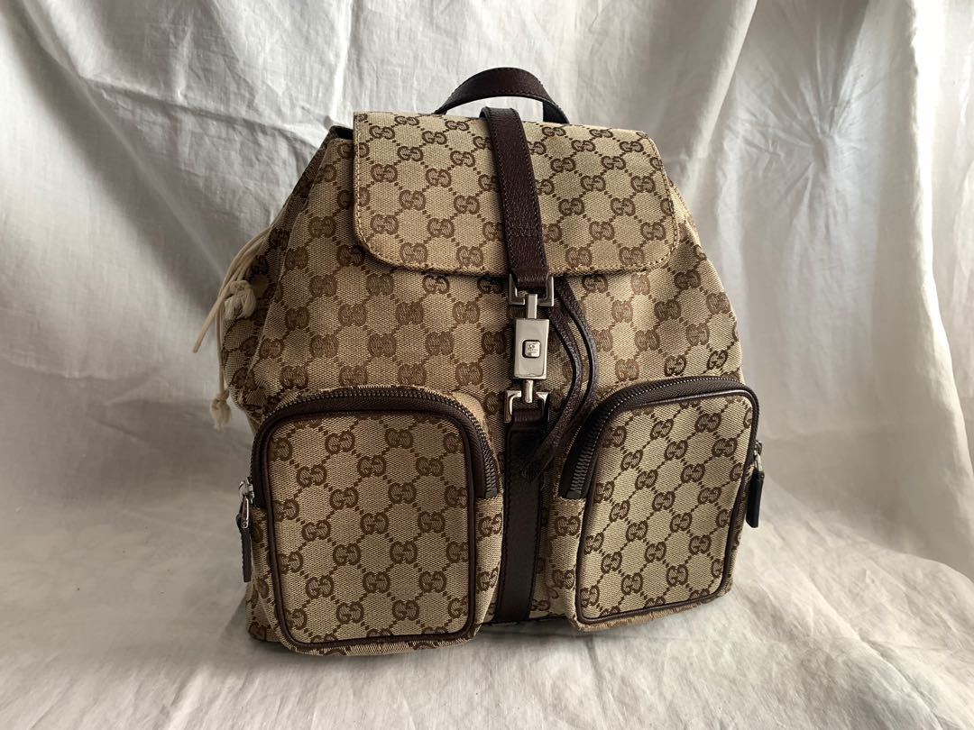 gucci vintage backpack