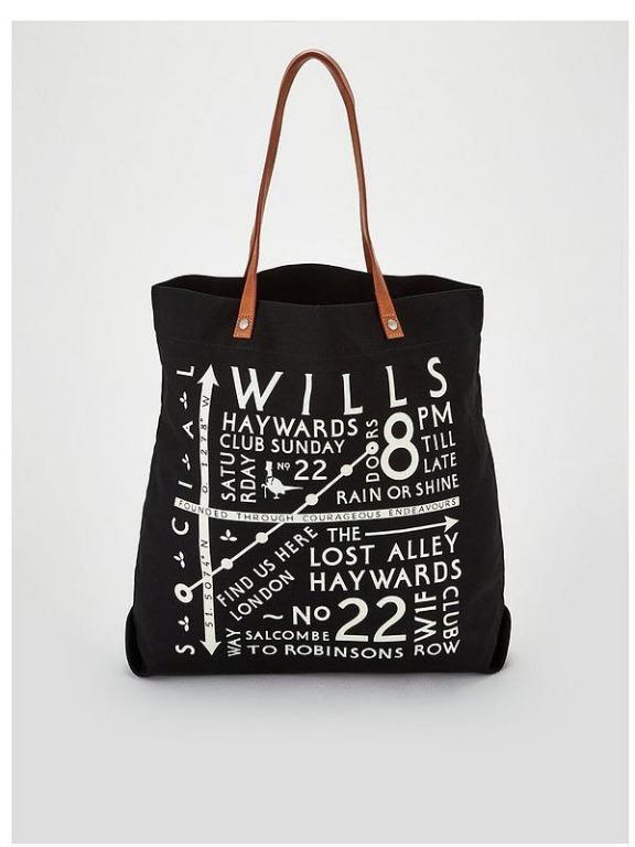 Jack Wills Eastleigh tote Bag