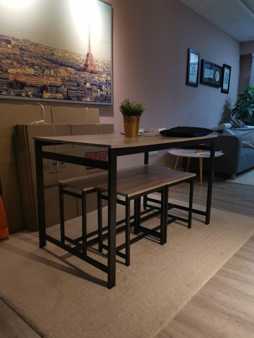 Kiku used dining set, Furniture & Home Living, Furniture, Tables & Sets