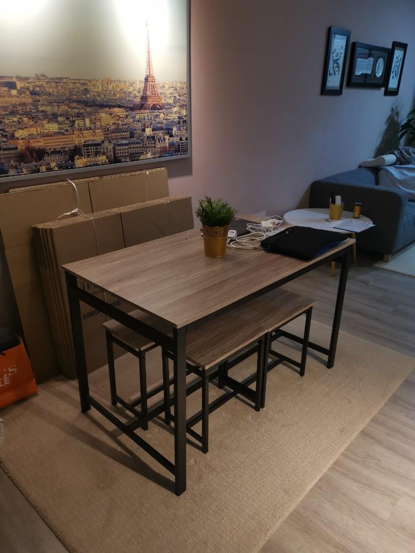 Kiku used dining set, Furniture & Home Living, Furniture, Tables & Sets